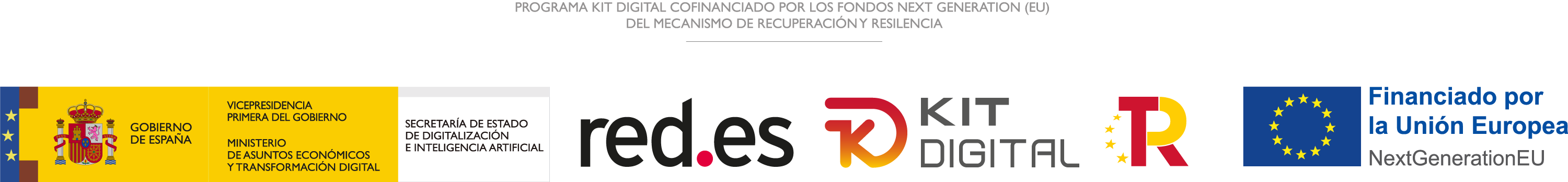 Programa Kit Digital cofinançat prls fons Next Generation (EU)